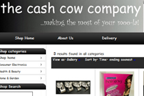 The Cash Cow Company eBay Shop Design