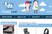 Frosty-Cow eBay Shop Design