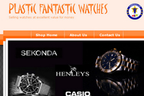 Plastic Fantastic Watches eBay Shop Design